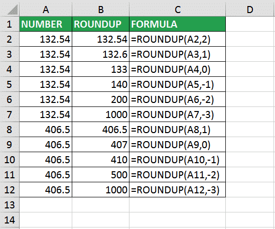 How To Round Numbers Up In Excel Roundingto 8117