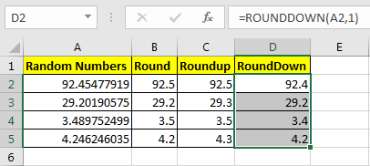 ROUNDDOWN-Function-In-Excel