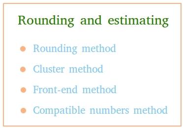 rounding-and-estimation